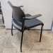 Black Steelcase Move Stacking Guest Chair